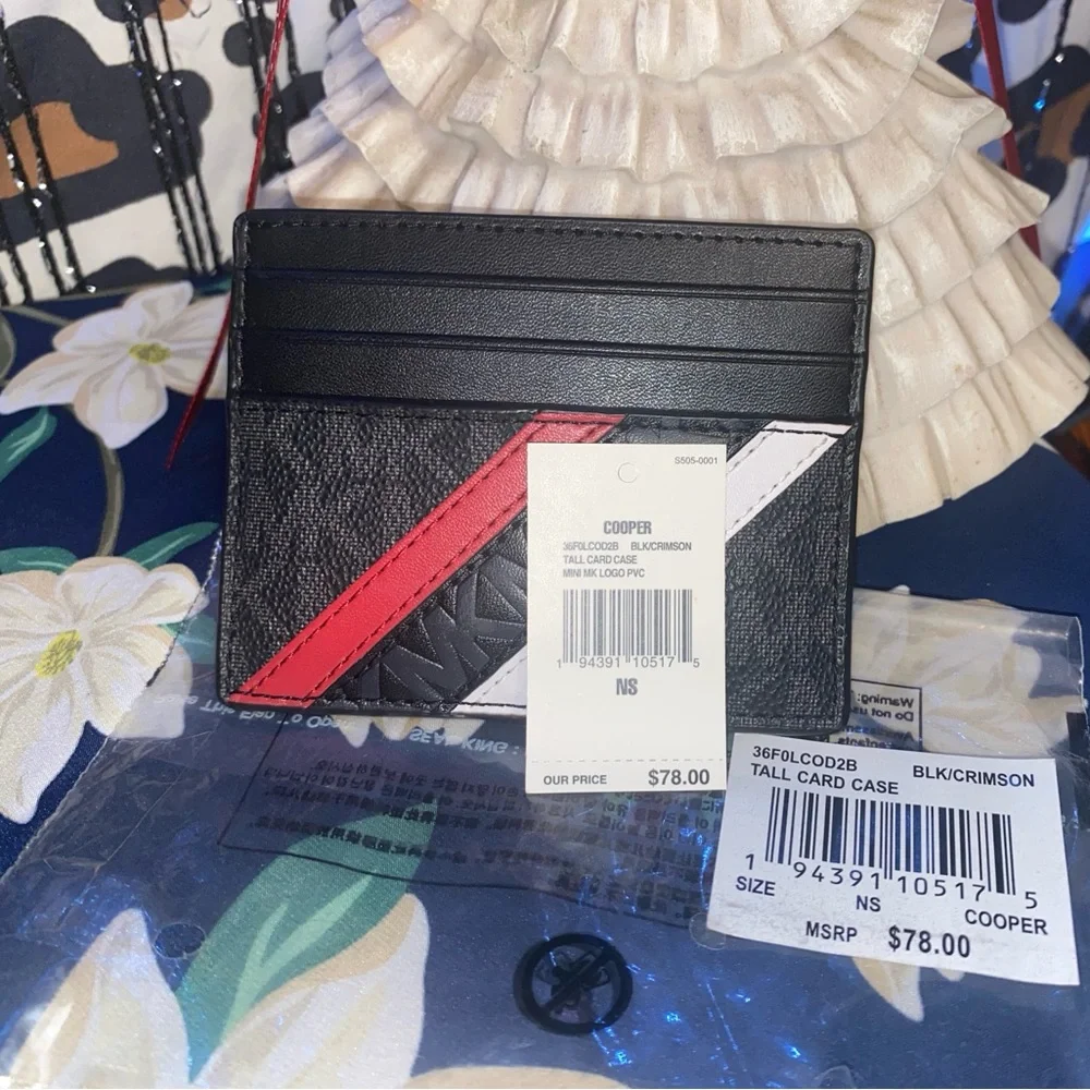 MICHAEL KORS COOPER LOGO STRIPE TALL CASE